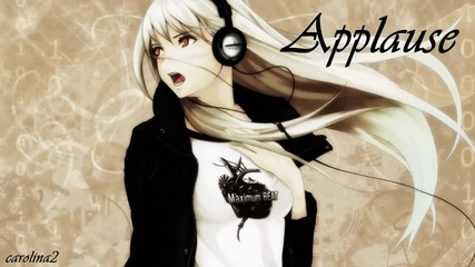 Nightcore // Applause