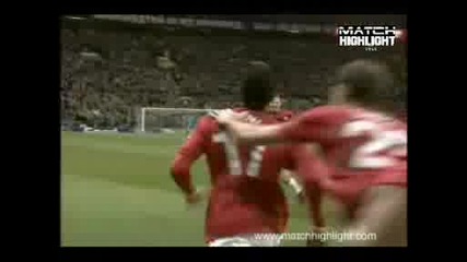 Манчестър Юнайтед 2 - 0 Баерн Мюнхен гол на Нани 