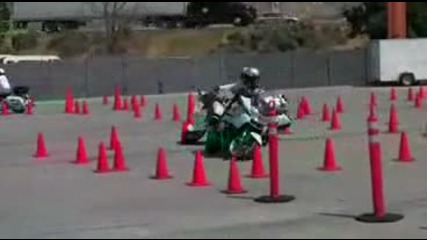 Тест на Полицейски Мотор Honda 