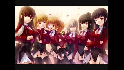 [lyrics] Nanairo no Niji Kakeyou - Seven Sisters of Purgatory Character Song