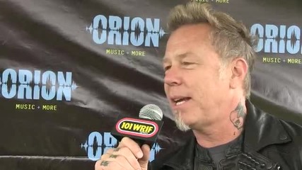 Metallica - James Hetfield Interview - Orion Music + More 2013