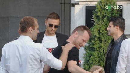 Бивши национали в приятелски разговор преди началото на България - Литва