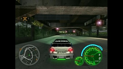 Need for Speed Underground 2 Subaru Impreza Test Top Speed