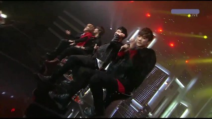 *hq* Shinee - Hello @ Inkigayo [31.10.10] Goodbye Stage