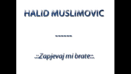 Halid Muslimovic - Zapjevaj mi brate