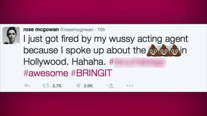 Rose McGowan Fired After Slamming Adam Sandler for Sexist Comments
