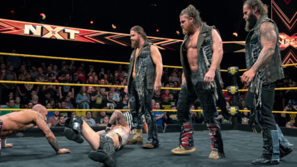 Forgotten Sons ambush Ricochet & Aleister Black after NXT goes off the air: WWE.com Exclusive, March 20, 2019