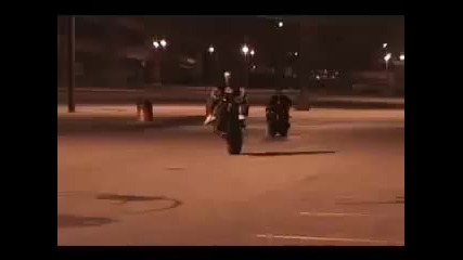 Motorcycle stunts 
