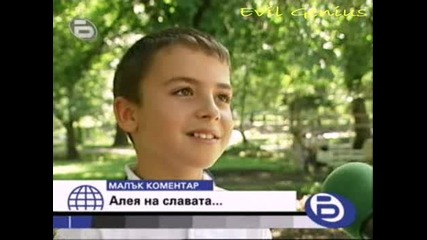 Алея на славата - Бтв Малък коментар