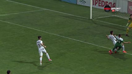 Велков игра с ръка в наказателното поле , но дузпа нямаше