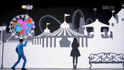 121229 Dramatic Blue - Tearfully Beautiful @ Sbs Gayo Daejun 2012