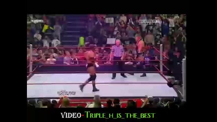 *hq* The Game Triple H vs Джак Лигльото Qualifying Match Elimination Chamber 2010 