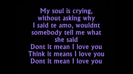 Te Amo (new 2009 + Lyrics) Rihanna