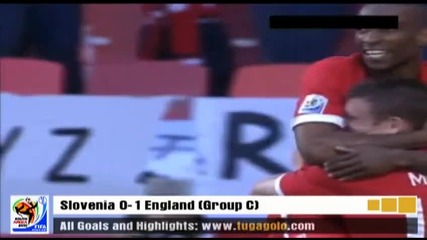World Cup 2010 Словения 0 - 1 Англия 