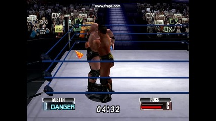 Wwf No Mercy - rock bottom