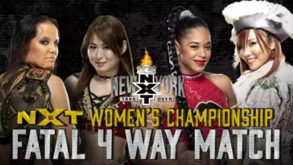 NXT Women's Title on the line in Fatal 4-Way Match at TakeOver: New York