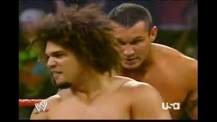 Wwe Raw 2006.9.25 Randy Orton, Chris Masters vs Carlito, Super Crazy