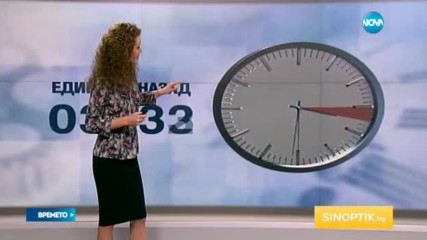 Прогноза за времето (29.10.2016 - сутрешна)