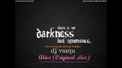 New! Dj Vianu - Alive
