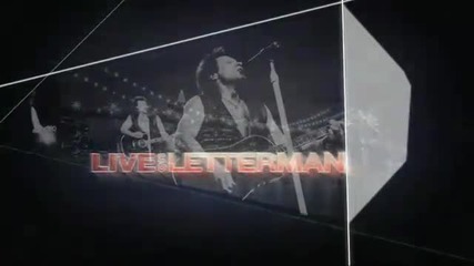 Bon Jovi - We Weren't Born To Follow (live on Letterman)