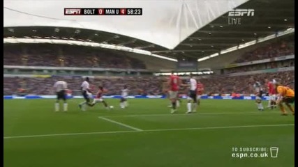 10.09.11 Bolton Wanderers - Man United 0-4 Chicharito