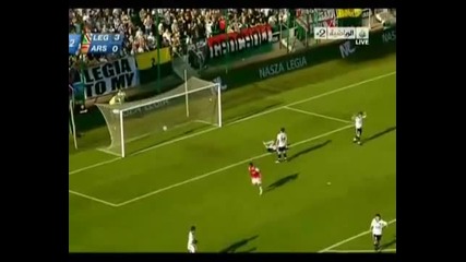 Legia Warsaw - Arsenal 11 гола в един мач
