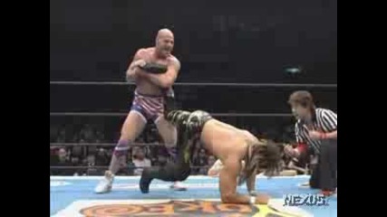 Kurt Angle vs. Hiroshi Tanahashi - New Japan Pro Wrestling 05.04.09