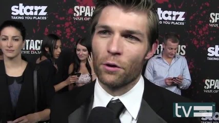 Liam Mcintyre (_spartacus_) on Spartacus Season 3 (starz)