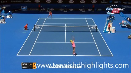 Южени Бушар - Ирина-камелия ( Australian Open 2015 )