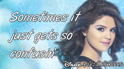Selena Gomez & The Scene - Intuition (lyrics Video) Hd