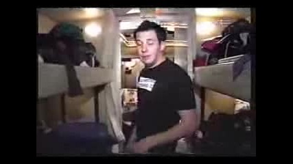 Simple Plan In The Tour Bus