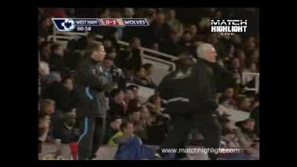 23.03.2010 West Ham – Wolverhampton Wanderers 1 - 3 