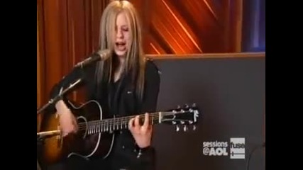 Avril Lavigne - Don't Tell Me - Акустична версия
