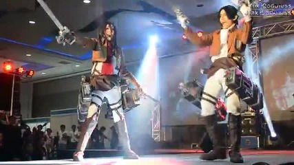 Attack on Titan Cosplay Guren no Yumiya Live Yukigodbless Jiakidarkness at Philippine on Boa