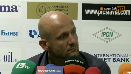 Радуканов: То е ясно защо нещата в Славия не се случват