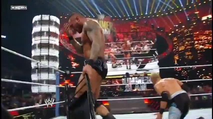 Christian vs Randy Orton Highlights - Hq Summerslam 2011