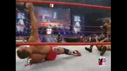 Wwf Raw 2002 - The Rock & Triple H vs Chris Jericho & Kurt Angle