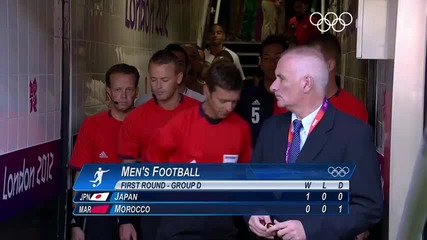 Олимпийски игри 2012 - Футбол Мъже Япония - Мароко група D