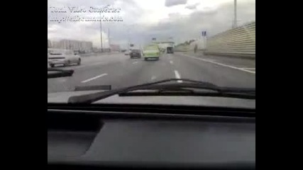 Москвич Святогор сломира с 200 км на магистралата 