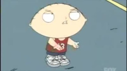 Family Guy - Stewie Playing Basketball