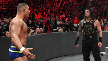 Cesaro & Sheamus vs. Roman Reigns & Seth Rollins - Raw Tag Team Championship Match: Raw, Feb. 5, 2018
