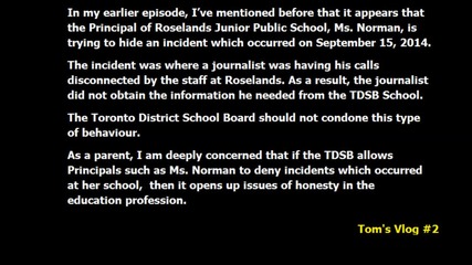 Toronto District School Board corruption- Tom the Texan Vlog