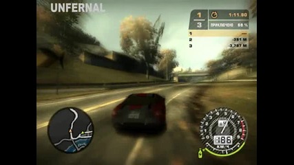 nfs Most Wanted - online sprint with mercedes Mclaren 