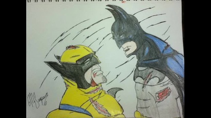 The Hero , Wolverine and Batman