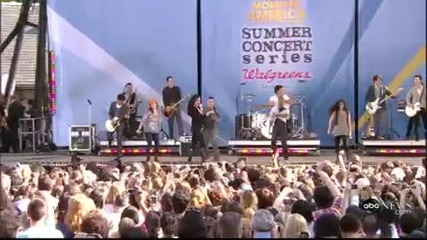 Demi Lovato & Jonas Brothers Cant Back Down Live Good Morning America (05 - 21 - 10)