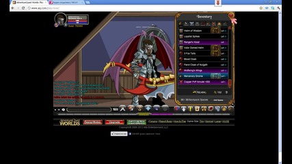 my save in aqw