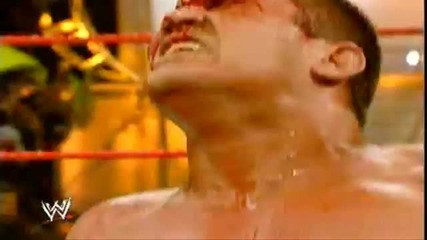 Castus Jack countered Rko into thumbtacks