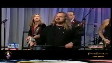 Lynrd Skynrd On Huckabee - Sweet Home Alabama 