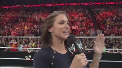 State of the Wwe World Heavyweight Championship Address Raw, May 19, 2014