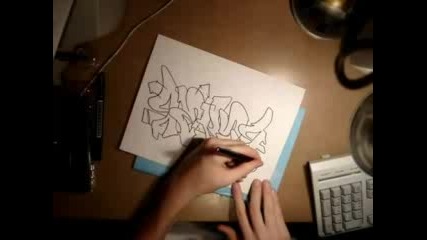 Graffiti Making - On Paper